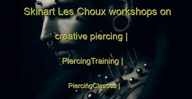 Skinart Les Choux workshops on creative piercing | PiercingTraining | PiercingClasses | SkinartTraining-France